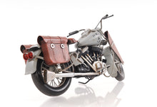 Load image into Gallery viewer, 1942 Indian Model 741 Grey Motorcycle 1:7
