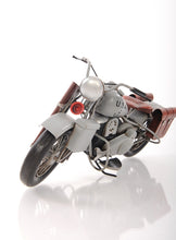 Load image into Gallery viewer, 1942 Indian Model 741 Grey Motorcycle 1:7