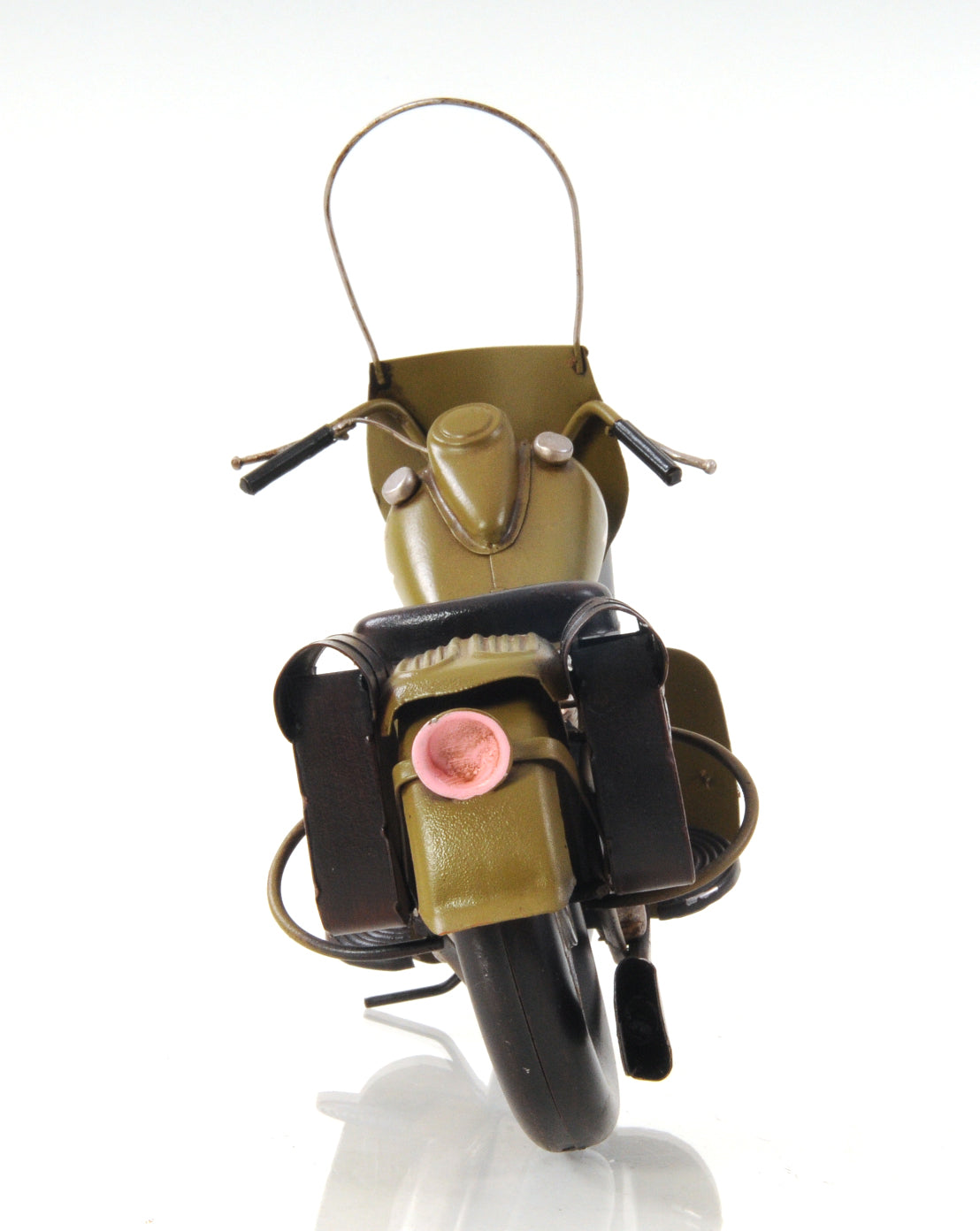 1942 Yellow Motorcycle 1:12