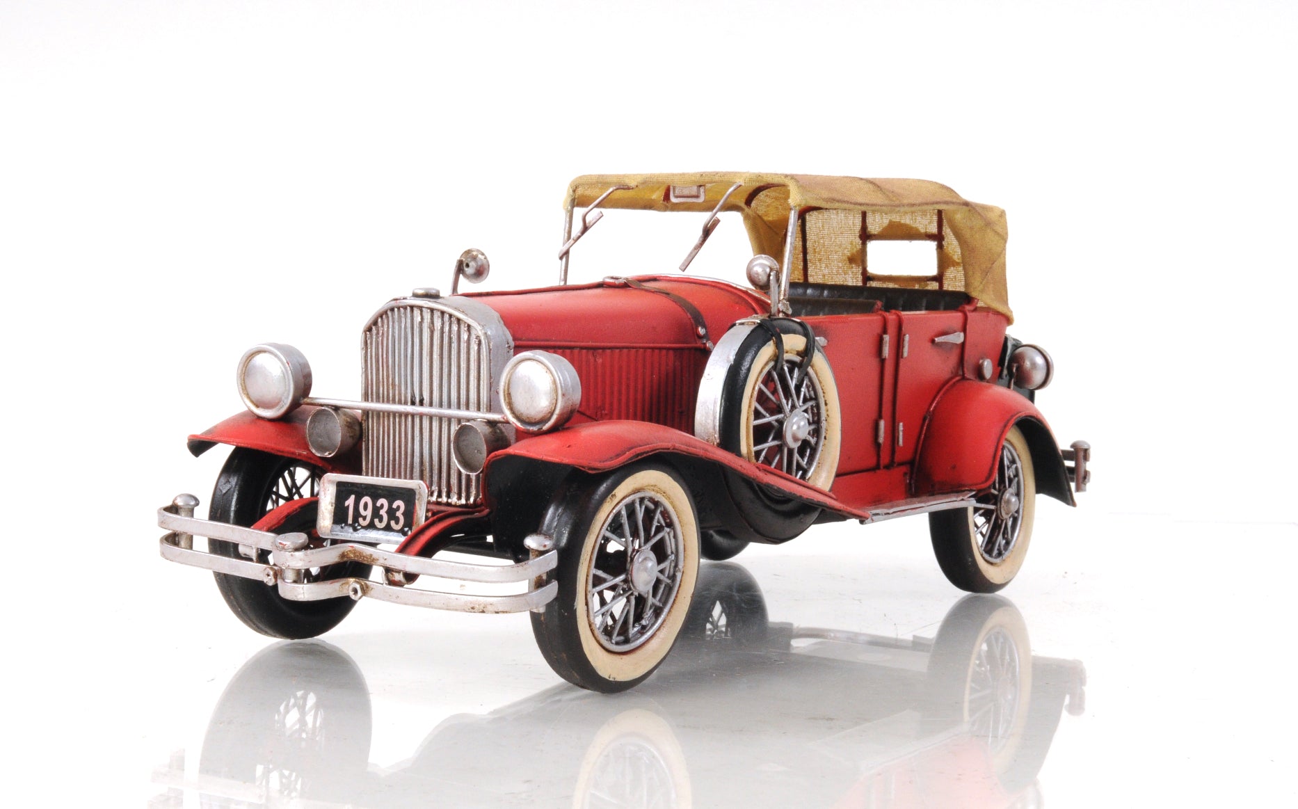 1933 Red Duesenberg J 1:12