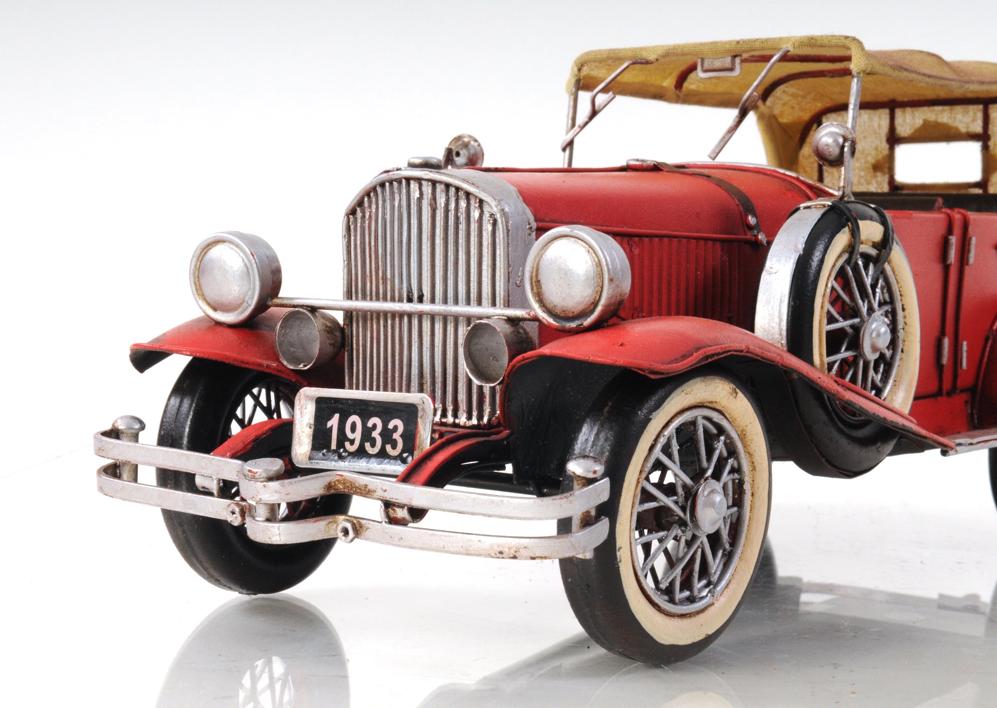 1933 Red Duesenberg J 1:12
