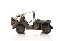 Load image into Gallery viewer, Green 1940 Willys-Overland Jeep 1:12