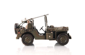 Green 1940 Willys-Overland Jeep 1:12