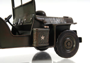 Green 1940 Willys-Overland Jeep 1:12