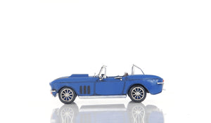Blue Chevrolet Corvette