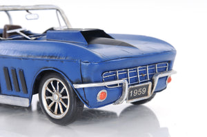 Blue Chevrolet Corvette