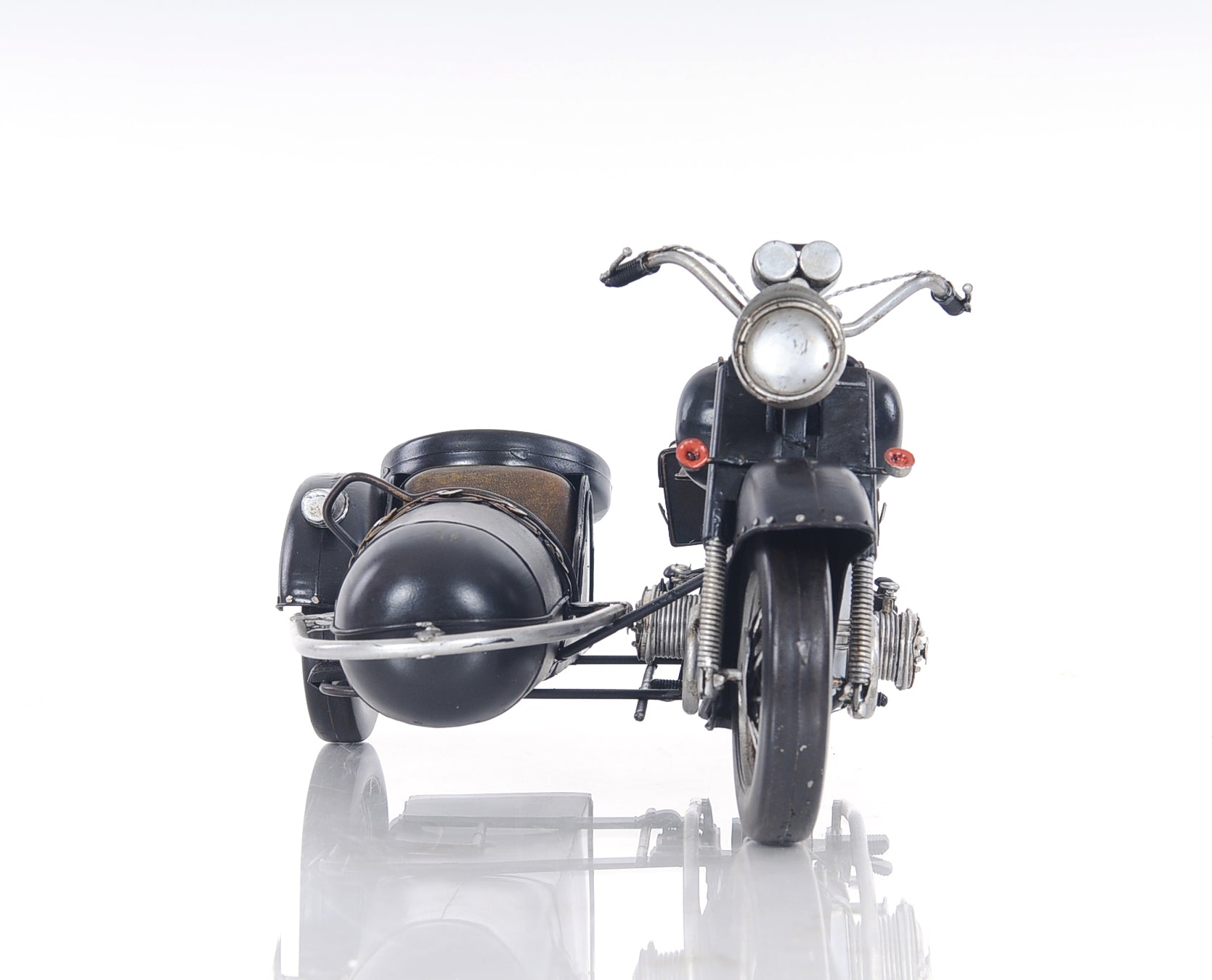 Black Vintage Motorcycle