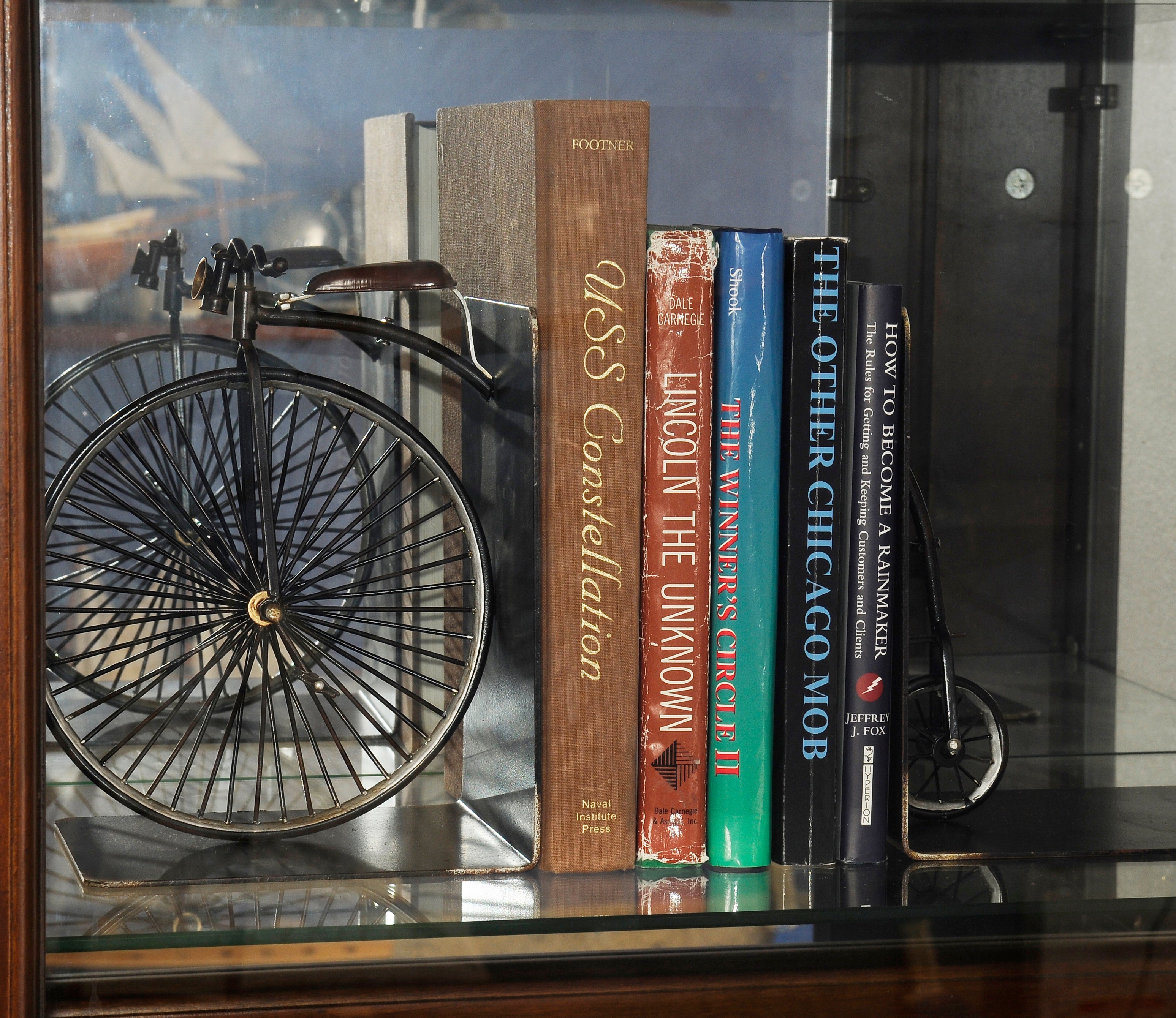 1870 The High Wheeler Bookend