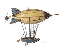 Load image into Gallery viewer, Steampunk Airship