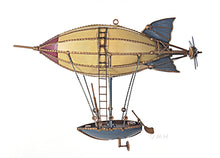 Load image into Gallery viewer, Steampunk Airship