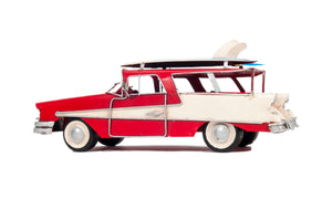 1957 Ford Country Squire Station Wagon Red