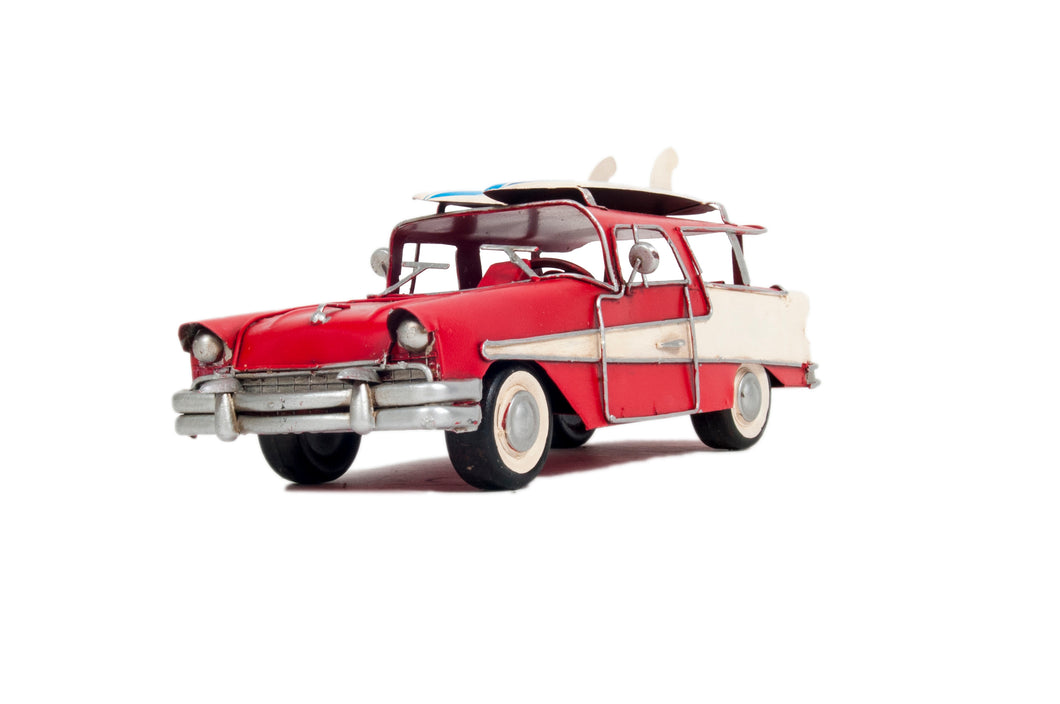 1957 Ford Country Squire Station Wagon Red