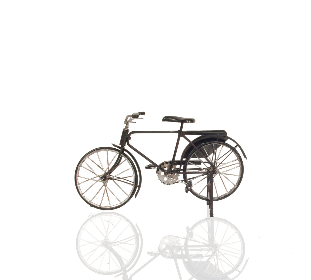 Vintage Safety Black Bicycle Metal Handmade