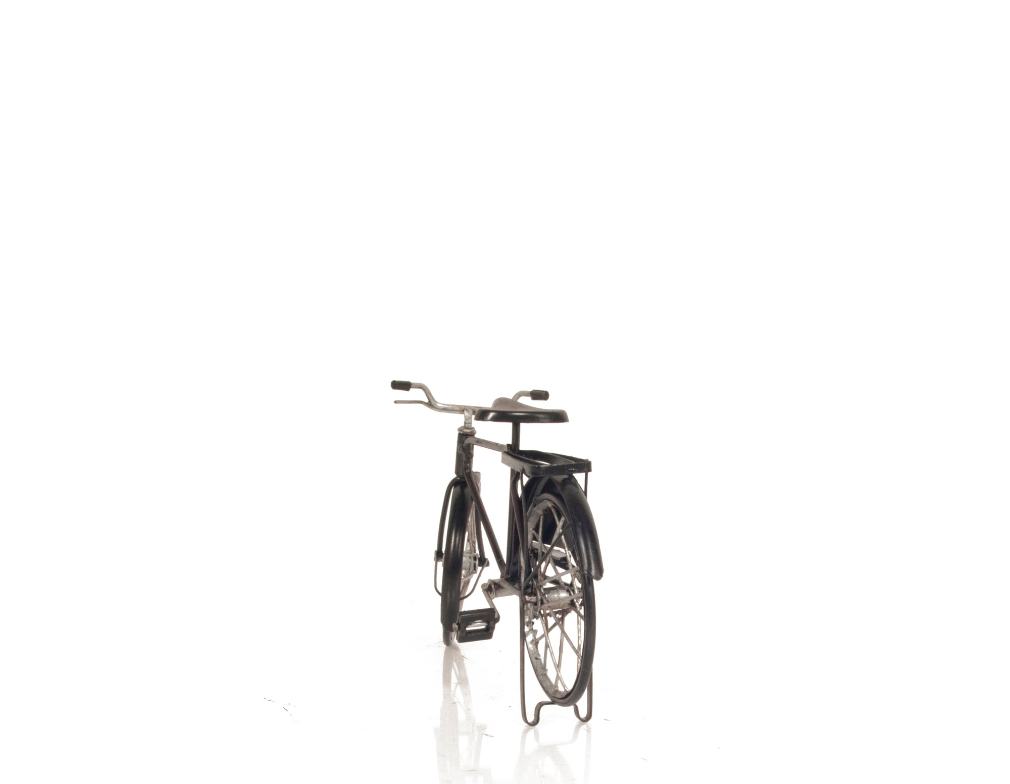 Vintage Safety Black Bicycle Metal Handmade