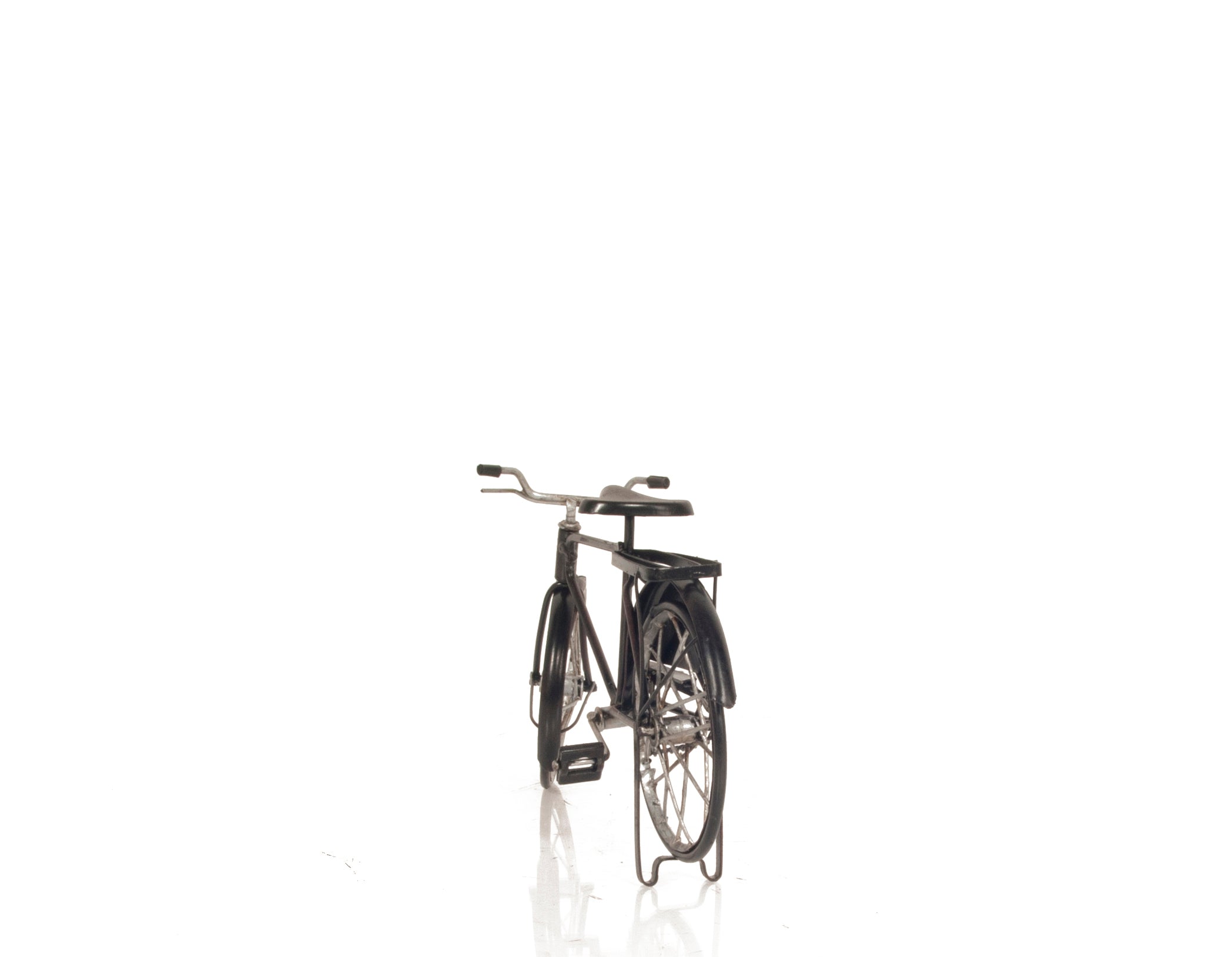 Vintage Safety Black Bicycle Metal Handmade