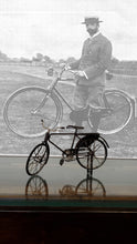 Load image into Gallery viewer, Vintage Safety Black Bicycle Metal Handmade