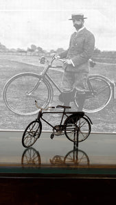 Vintage Safety Black Bicycle Metal Handmade