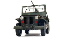 Load image into Gallery viewer, 1941 Willys MB Overland Jeep Green Metal Handmade