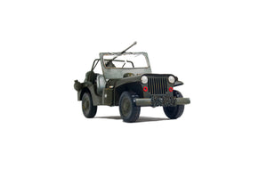 1941 Willys MB Overland Jeep Green Metal Handmade
