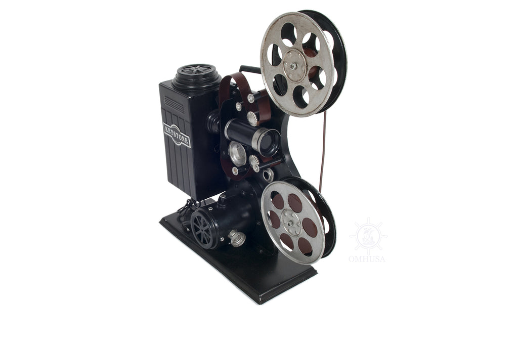 1930s Keystone 8mm Film Projector Model R-8 Metal