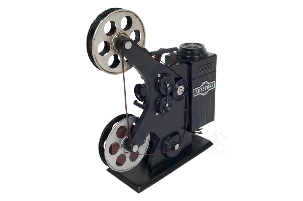 1930s Keystone 8mm Film Projector Model R-8 Metal