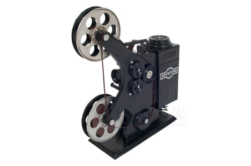1930s Keystone 8mm Film Projector Model R-8 Metal