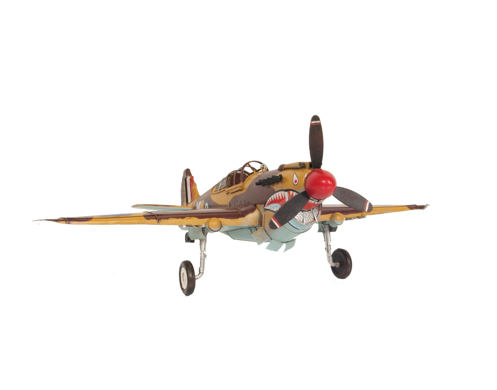 1941 Curtiss Hawk 81A Metal Handmade Scaled Model