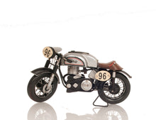 Load image into Gallery viewer, 1952 Norton Manx 1:8 Metal Handmade Scaled Model