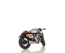 Load image into Gallery viewer, 1952 Norton Manx 1:8 Metal Handmade Scaled Model