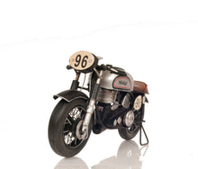 Load image into Gallery viewer, 1952 Norton Manx 1:8 Metal Handmade Scaled Model