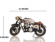Load image into Gallery viewer, 1952 Norton Manx 1:8 Metal Handmade Scaled Model