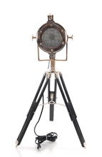Load image into Gallery viewer, Alum Spot Light On Wooden Stand