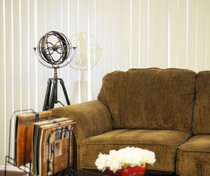 Brass Armillary With Wood Stand