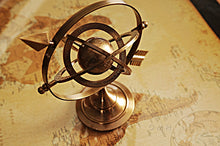 Load image into Gallery viewer, Brass Armillary