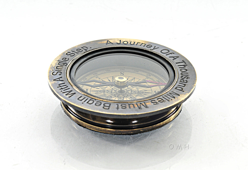 100 Year Calendar & Compass Quote Set of 2