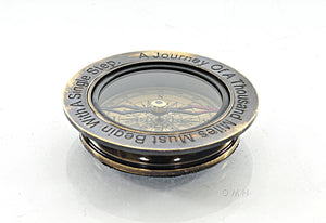 100 Year Calendar & Compass Quote Set of 2