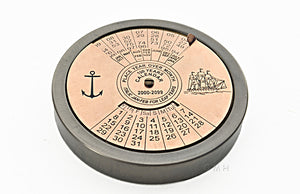 100 Year Calendar & Compass Quote Set of 2