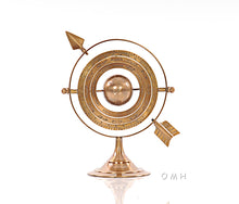Load image into Gallery viewer, Brass Armillary 8 inches