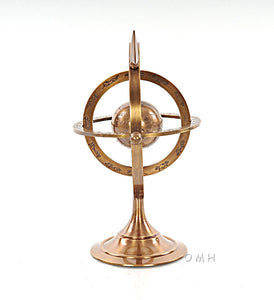 Brass Armillary 8 inches