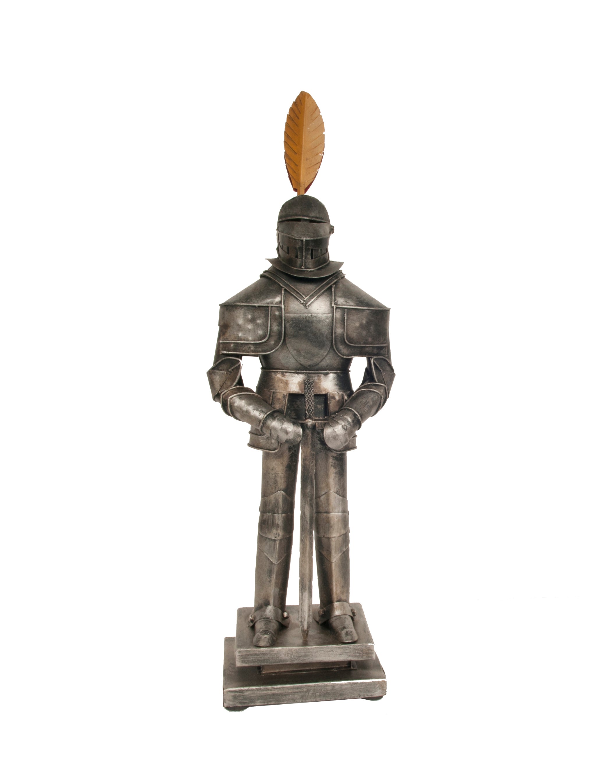 Metal Decorative Handmade Tin Medieval Armor Suit