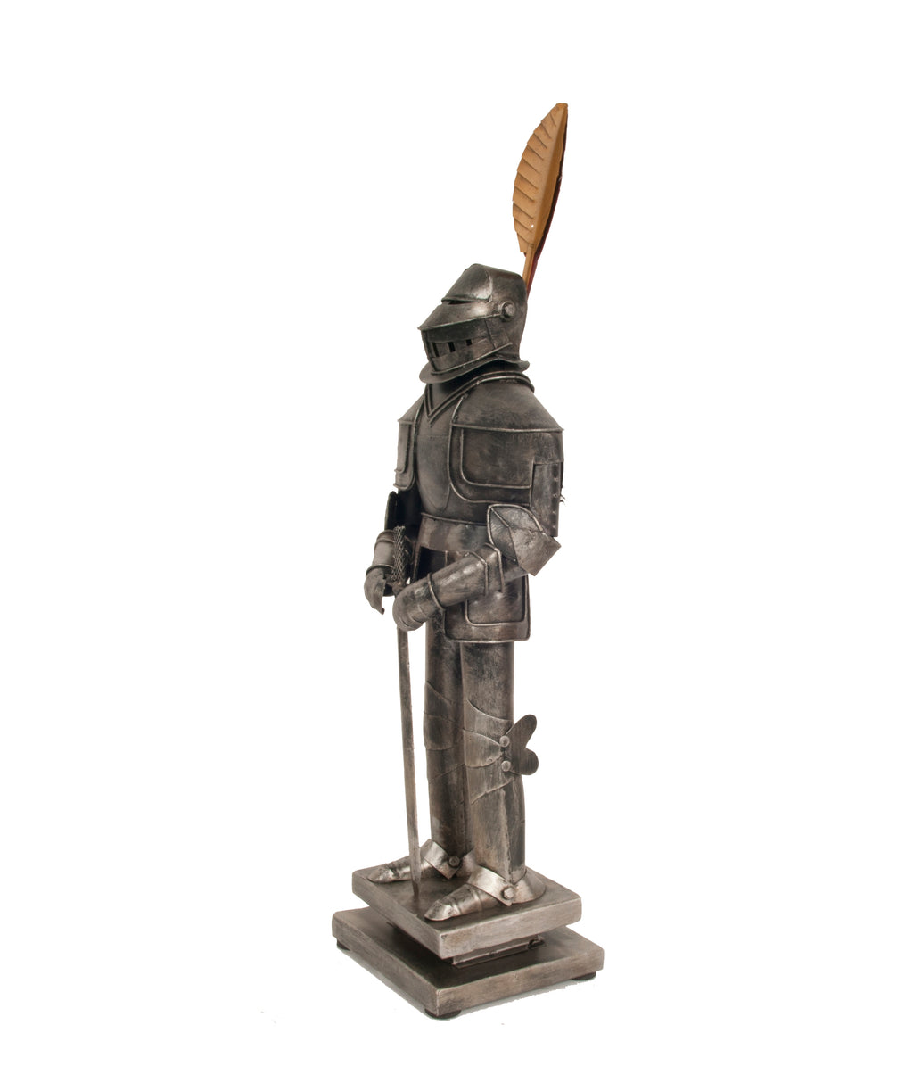 Metal Decorative Handmade Tin Medieval Armor Suit