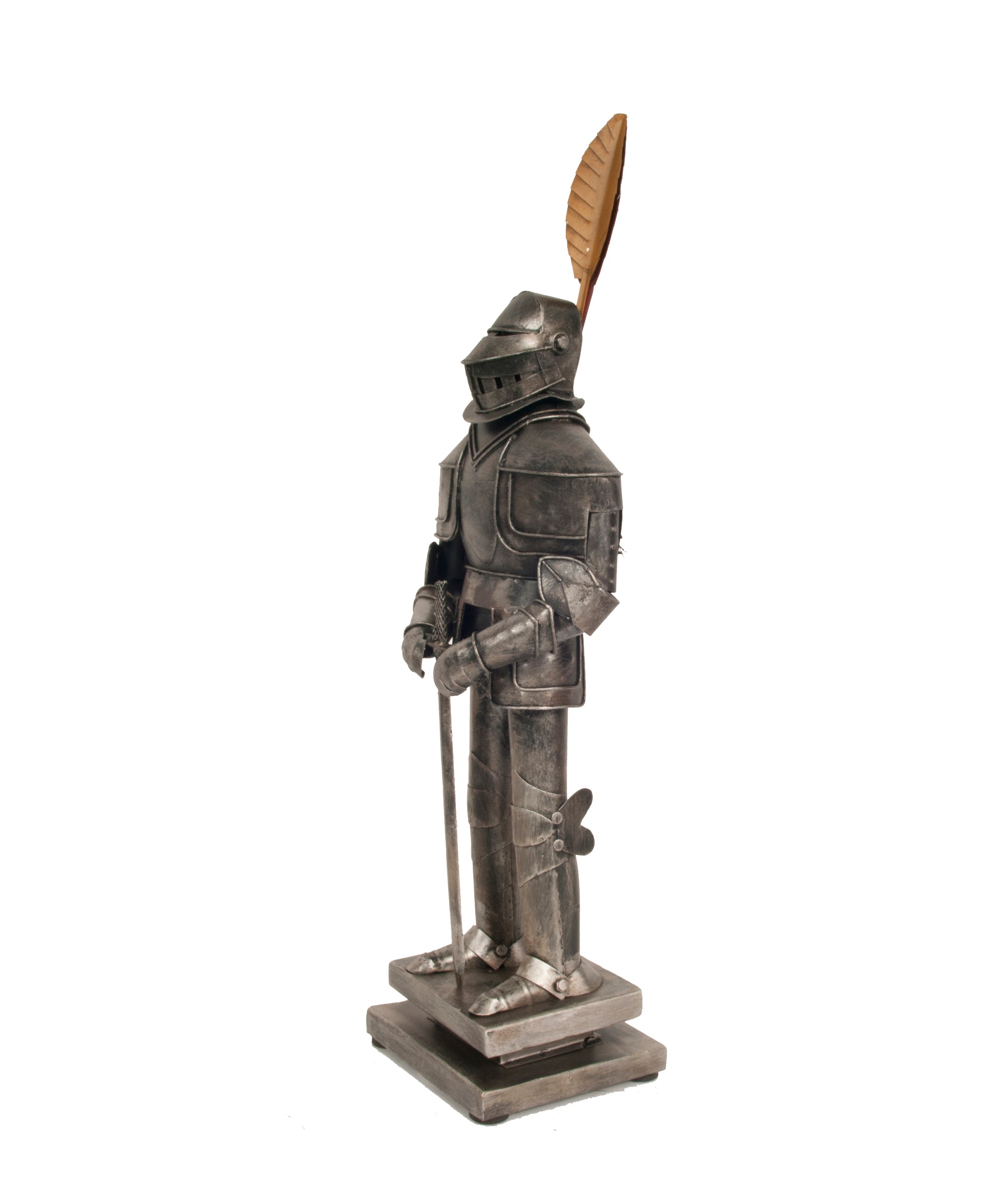 Metal Decorative Handmade Tin Medieval Armor Suit