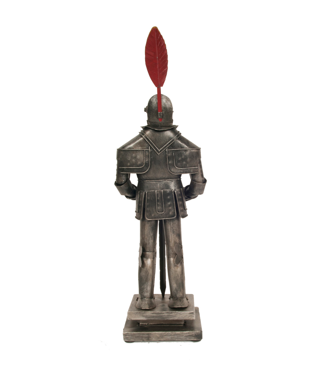 Metal Decorative Handmade Tin Medieval Armor Suit