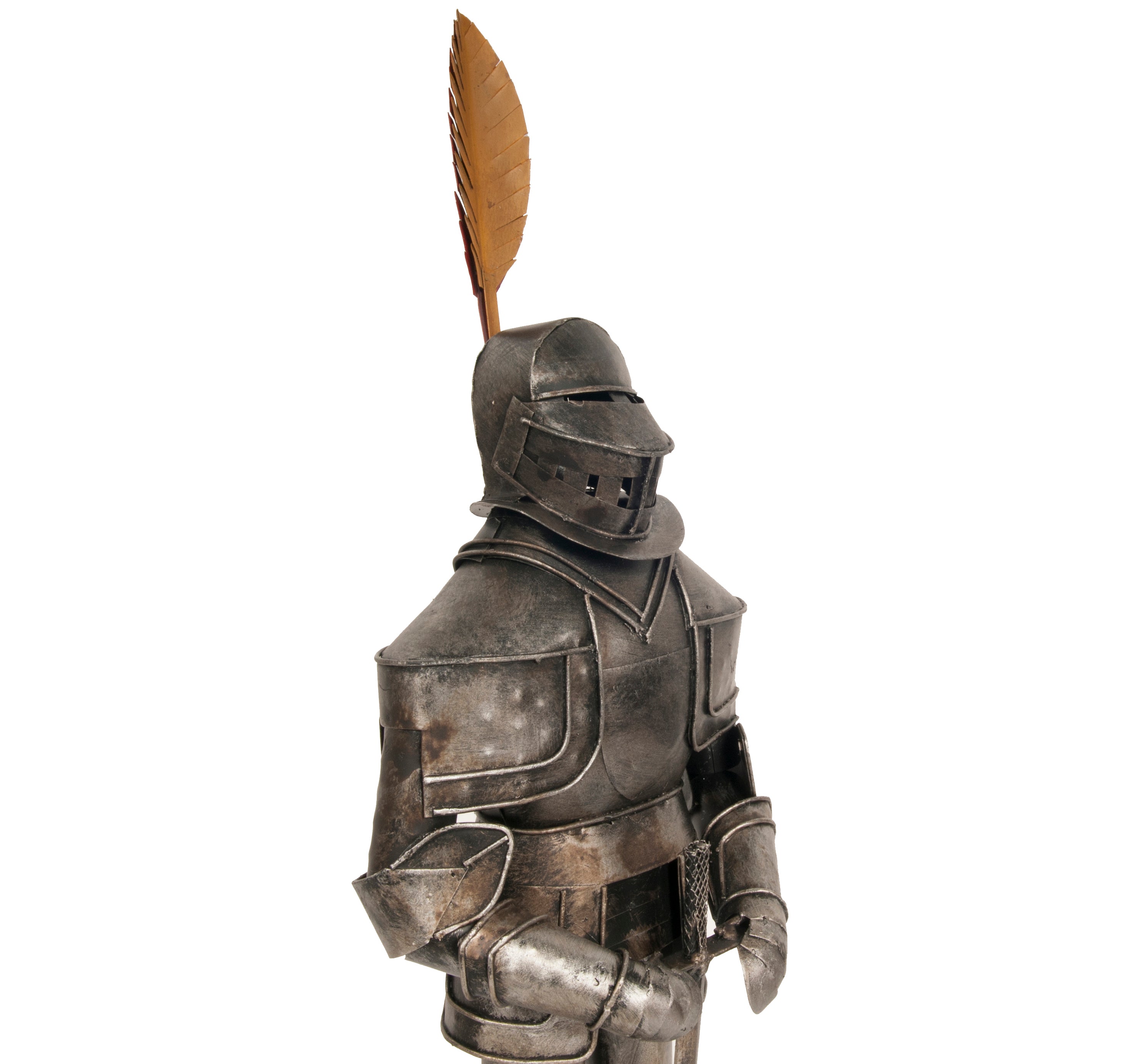 Metal Decorative Handmade Tin Medieval Armor Suit