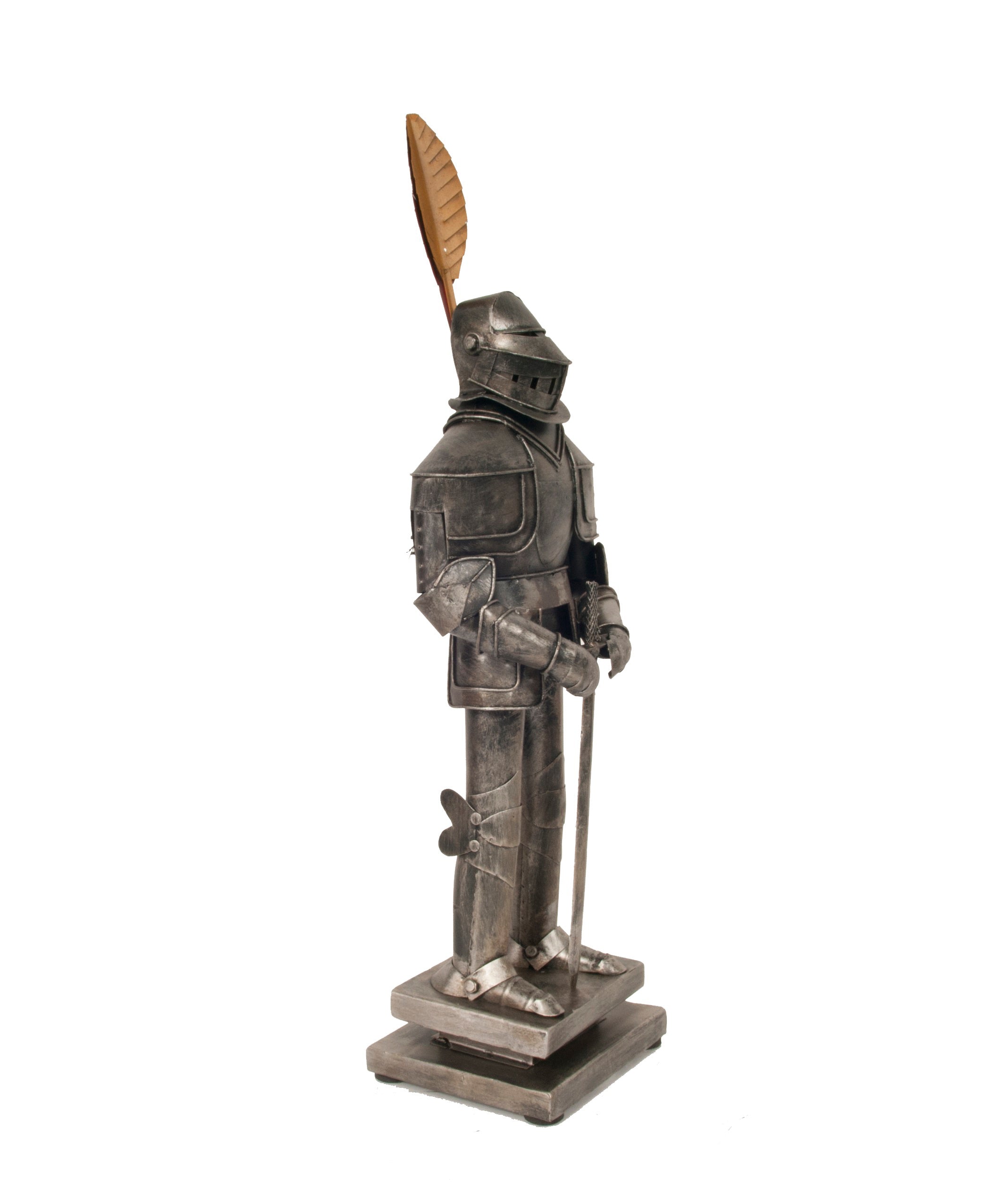 Metal Decorative Handmade Tin Medieval Armor Suit