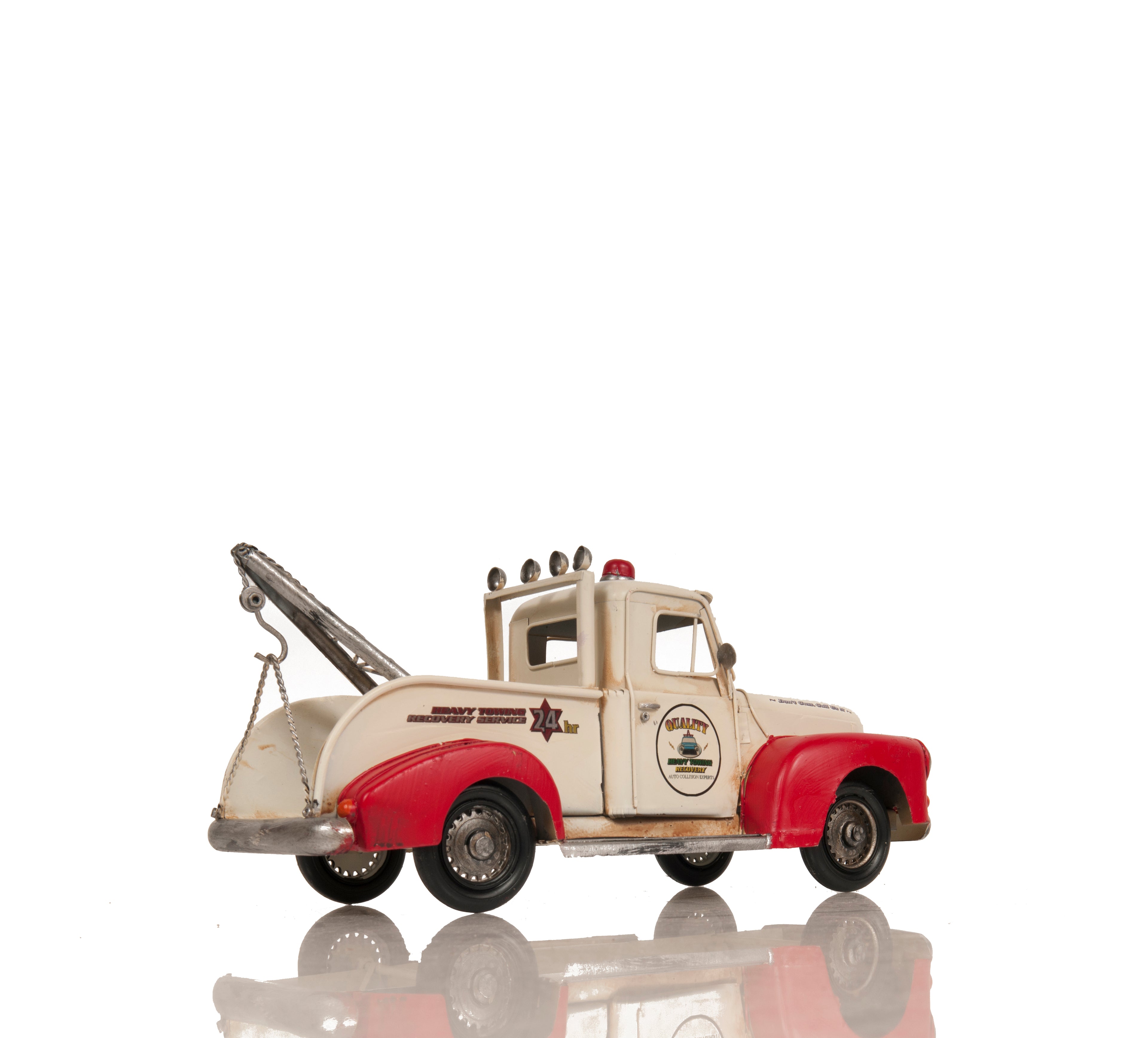 Metal Handmade Classic Chevrolet Tow Truck