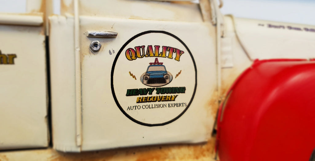 Metal Handmade Classic Chevrolet Tow Truck