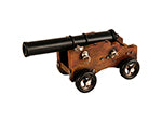 Handmade Warship Cannon Model