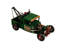 Load image into Gallery viewer, Handmade Vintage Tow Truck Model