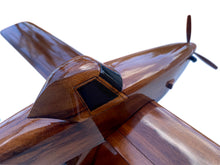 Load image into Gallery viewer, Air Tractor 502  Mahogany Wood Desktop Model